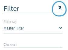 Unpin the filter in Smart View